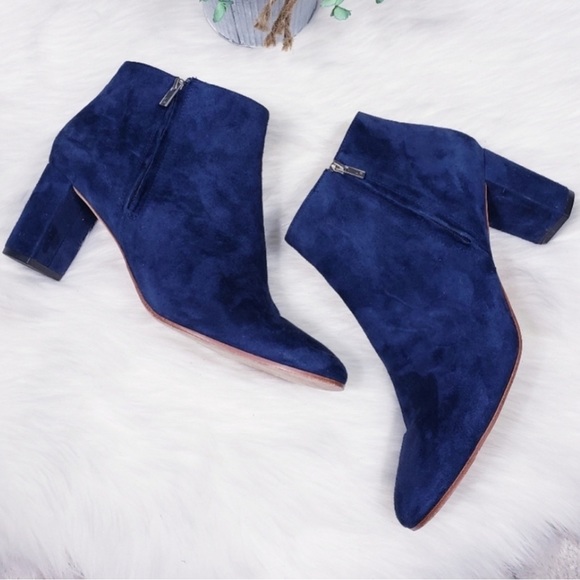 Loeffler Randall Greer Suede Ankle Boots - Picture 3 of 11